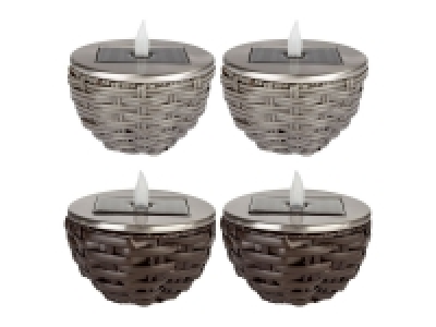 Lámpara solar LED con aspecto de vela 9.99 €