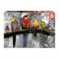 Toysrus  Educa Borras - Pájaros en la Jungla - Puzzle 500 Piezas