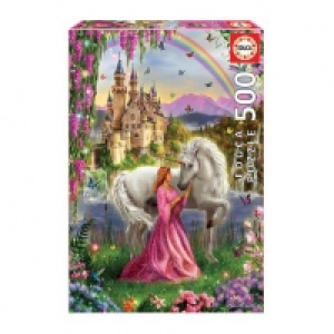 Toysrus  Educa Borras - Hada y Unicornio - Puzzle 500 Piezas