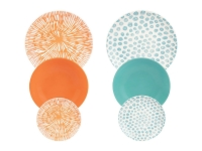 Lidl  Tognana Set de vajilla multicolor 18 pzs.
