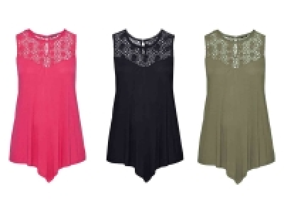 Camiseta con encaje para mujer 6.99 €