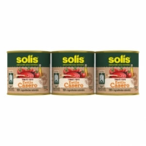 Tomate frito estilo casero Solís sin gluten y sin lactosa pa
