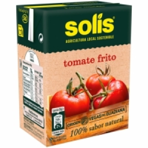 Tomate frito Solís sin gluten y sin lactosa brik 350 g.