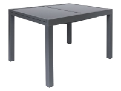 Lidl  Mesa de aluminio extensible gris para jardín