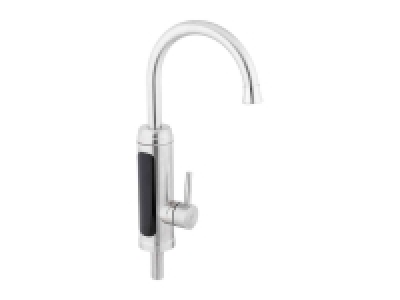 Easymaxx Grifo eléctrico de acero inoxidable