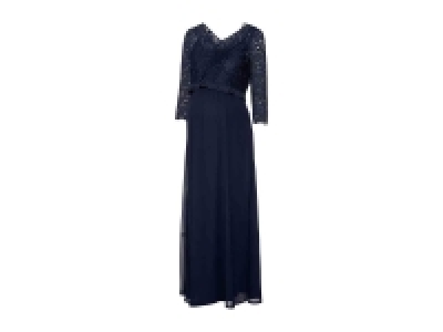Lidl  Vestido premamá largo de manga larga azul