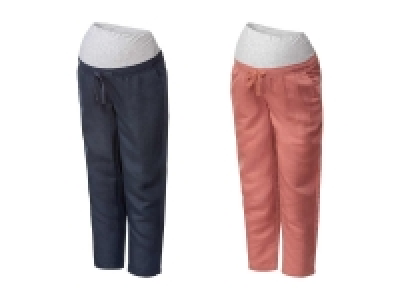 Pantalón premamá de lino 9.99 €