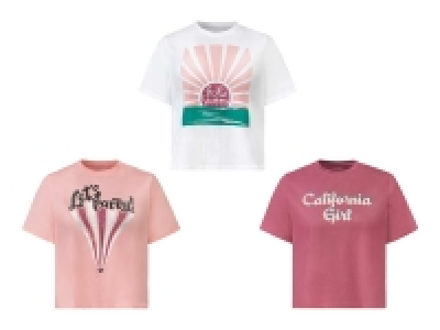 Camiseta para mujer con cuello redondo