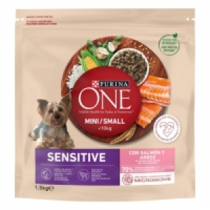 Pienso de salmón y arroz para perro adulto Mini Purina One D 6.65 €