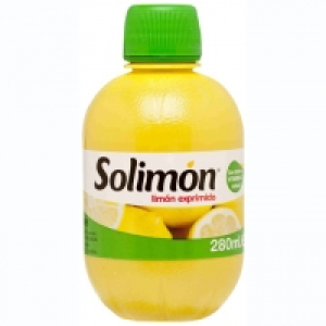 Zumo limón exprimido Solimón 1.10 €