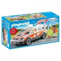 Toysrus  Playmobil - Coche de Emergencias con Sirena - 70050