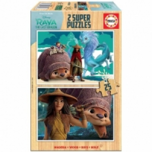 Toysrus  Educa Borrás - Raya y el Último Dragón - Pack puzzles 2x25 p