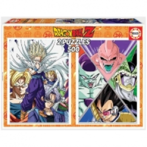 Educa Borrás - Dragon Ball - Pack puzzles 2x500 piezas Drago