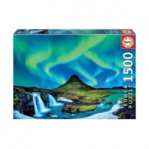 Educa Borrás - Aurora Boreal en Islandia - Puzzle 1500 pieza