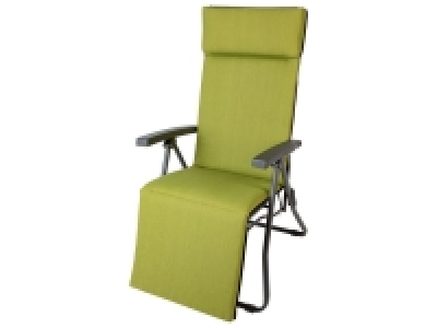 Lidl  Sillón jardín con cojín lima