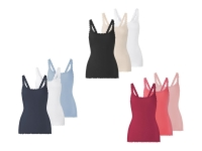 Lidl  Camisetas de tirantes mujer pack 3