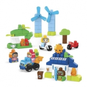 Toysrus  Mega Bloks - Casa ecológica Construye y Aprende