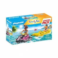 Toysrus  Playmobil - Starter pack moto de agua con bote banana - 7090