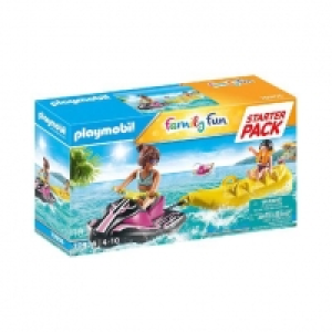 Playmobil - Starter pack moto de agua con bote banana - 7090