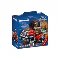 Toysrus  Playmobil - Bomberos Speed Quad - 71090