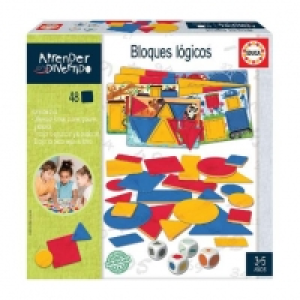 Educa Borrás - Bloques lógicos - Juego de mesa