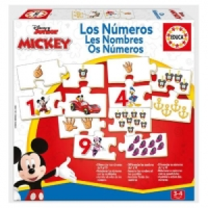 Educa Borrás - Los números - Juego de mesa Mickey and Friend