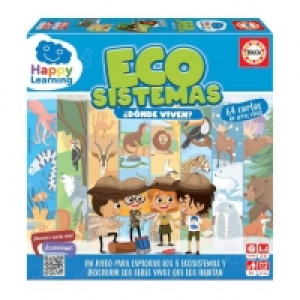 Toysrus  Educa Borrás - Ecosistemas - Juego de cartas Happy Learning