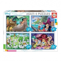 Toysrus  Educa Borrás - Disney - Multi 4 puzzles progresivos 50-80-10