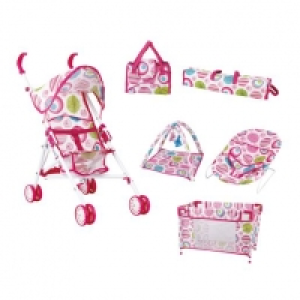 Toysrus  Kids World - Accesorios de Muñeco Bebé 5 en 1