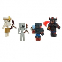 Toysrus  Minecraft Dungeons - Pack de 4 figuras