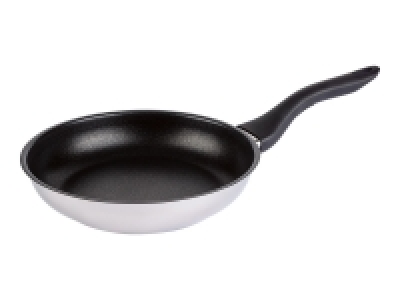 Lidl  Sartén de acero inoxidable negra Ø 24 cm