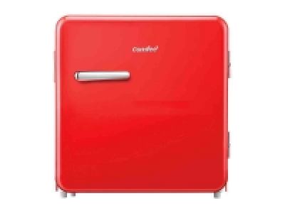 Lidl  Midea Mini nevera con congelador retro rojo