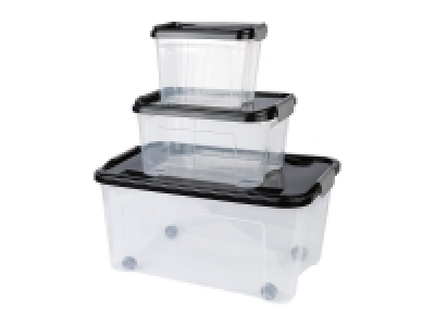 Lidl  Set de 3 cajas de plastico