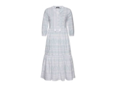 Lidl  Vestido midi blanco para mujer