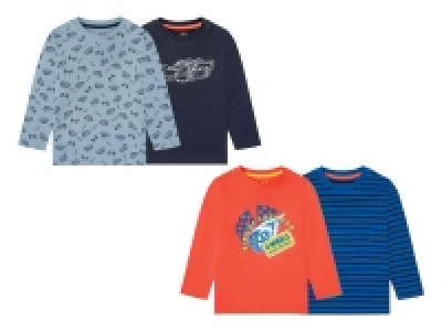 Lidl  Camisetas infantiles de algodón puro pack 2