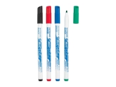 BIC Velleda marcador fino pack 4