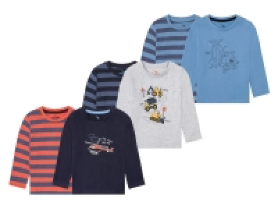 Camisetas infantiles de punto liso pack 2 4.99 €