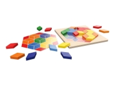 Lidl  Juego de mosaico de madera