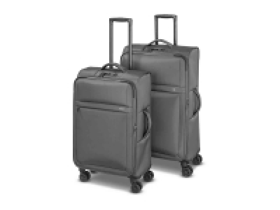 Lidl  Set de maletas de tela gris