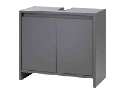 Armario para bajo lavabo gris