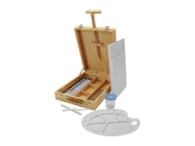 Maletín de pintura con caballete de sobremesa 24.99 €