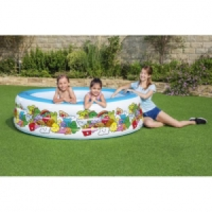 Toysrus  Bestway - Piscina 3 Anillos Inflables 196 x 53 cm (varios mo