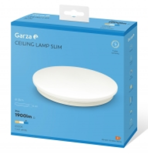 PLAFÓN LED Ø33X6,3CM 24W 1900 LÚMENES 65K