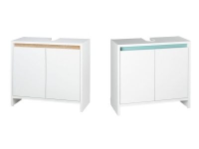 Armario para bajo lavabo con dos puertas