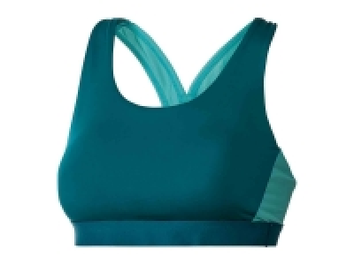 Sujetador deportivo verde con tiras cruzadas y efecto fresco 9.99 €