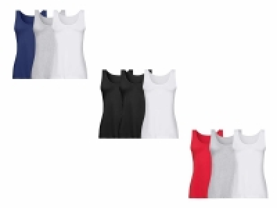 Lidl  Camiseta de tirantes para mujer pack 3