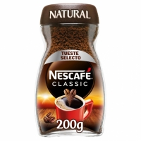 Carrefour  Café soluble natural classic Nescafé 200 g.