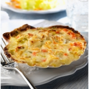 Concha carne vieira, mejillón,gambas 10.99 €
