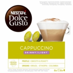 Carrefour  Café cappuccino light en cápsulas Nescafé Dolce Gusto 16 ud.