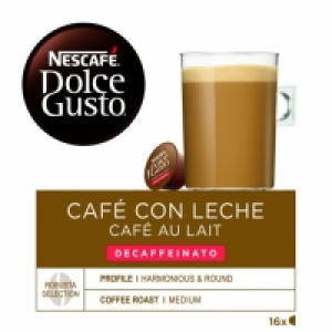 Carrefour  Café con leche descafeinado en cápsulas Nescafé Dolce Gusto 